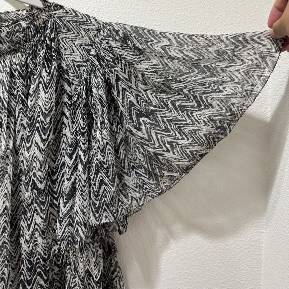 ISABEL MARANT 100% Silk Pleated Crêpe de Chine Blouse Top Women’s Sz FR 38 US 6 - Picture 2 of 10